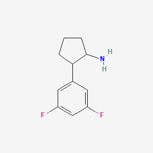 2-(3,5-Difluoro-phenyl)-cyclopentylamine