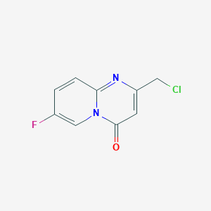 2-(chloromethyl)-7-fluoro-4H-pyrido[1,2-a]pyrimidin-4-one