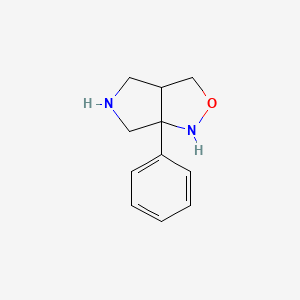 6a-Phenyl-1,3,3a,4,5,6-hexahydropyrrolo[3,4-c]isoxazole