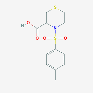 4-(4-Methylphenyl)sulfonylthiomorpholine-3-carboxylic acid
