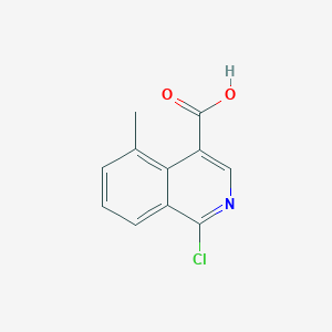 1-Chloro-5-methylisoquinolin-4-carboxylic acid