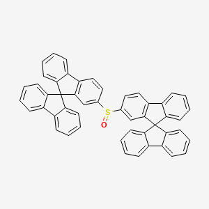 molecular formula C50H30OS B8465402 Bis(9,9'-spirobifluoren-2-yl)sulfoxide CAS No. 824426-28-0