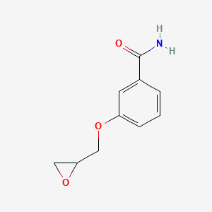 molecular formula C10H11NO3 B8465458 3-(2,3-Epoxy-n-propoxy)benzamide 