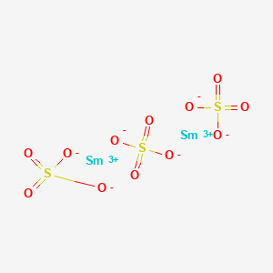 molecular formula O12S3Sm2 B084655 硫酸钐(III) CAS No. 13692-98-3