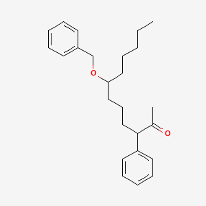7-(Benzyloxy)-3-phenyldodecan-2-one