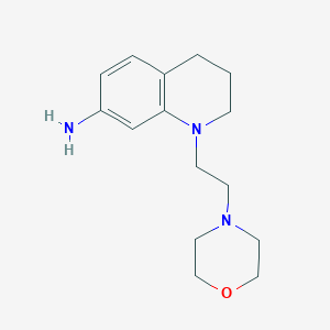 7-Amino-1-(2-morpholin-4-ylethyl)-1,2,3,4-tetrahydroquinoline