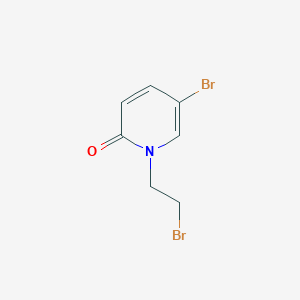 5-Bromo-1-(2-bromoethyl)pyridin-2(1H)-one