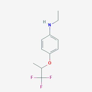 Benzenamine,N-ethyl-4-(2,2,2-trifluoro-1-methylethoxy)-