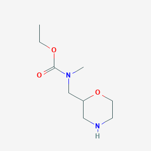 2-(N-ethoxycarbonyl-N-methylaminomethyl)morpholine