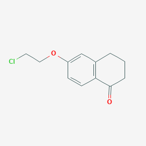 6-(beta-Chloroethoxy)-1-tetralone