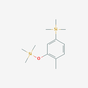 2-Methyl-5-(trimethylsilyl)phenoxytrimethylsilane