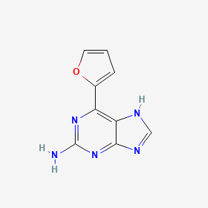 6-(furan-2-yl)-9H-purin-2-amine