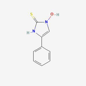 Phenyl-1-hydroxy-1,2-dihydroimidazole-2-thione