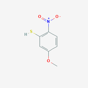 molecular formula C7H7NO3S B8466018 5-Methoxy-2-nitrobenzenethiol 