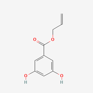 molecular formula C10H10O4 B8466074 3,5-Dihydroxy-benzoic acid allyl ester 