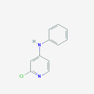 molecular formula C11H9ClN2 B8466150 4-Anilinyl-6-chloropyridine 