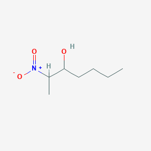 B8466282 2-Nitro-3-heptanol CAS No. 61097-77-6