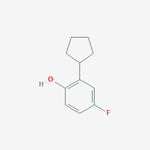 2-Cyclopentyl-4-fluorophenol