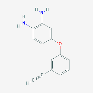 4-(3-Ethynylphenoxy)benzene-1,2-diamine