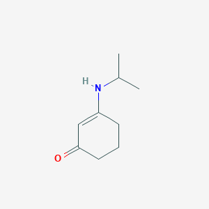 molecular formula C9H15NO B8466375 3-Isopropylaminocyclohex-2-enone 