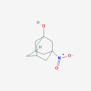 molecular formula C10H15NO3 B8466395 3-Nitroadamantan-1-ol 
