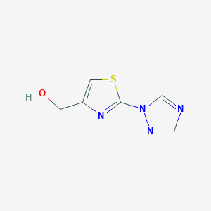 (2-[1,2,4]Triazol-1-ylthiazole-4-yl)methanol