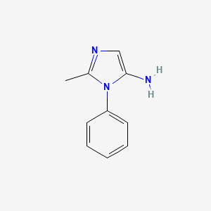 2-Methyl-1-phenyl-1h-imidazol-5-amine