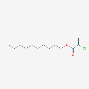 molecular formula C13H25ClO2 B8466568 Decyl 2-chloropropanoate CAS No. 86711-78-6