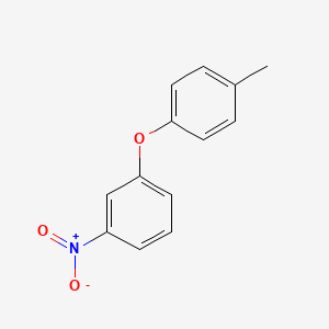 molecular formula C13H11NO3 B8466617 3-(4-Methylphenoxy)nitrobenzene CAS No. 50829-58-8