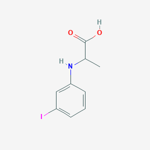 2-(3-Iodo-phenylamino)-propionic acid