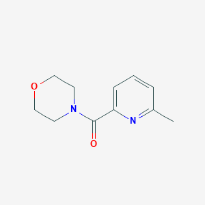 molecular formula C11H14N2O2 B8466990 (6-Methylpyridin-2-yl)morpholin-4-ylmethanone 