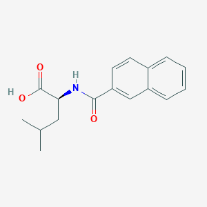 N-(Naphthalene-2-carbonyl)-leucine
