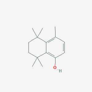 4,5,5,8,8-Pentamethyl-5,6,7,8-tetrahydronaphthalen-1-ol
