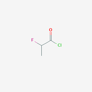 molecular formula C3H4ClFO B8467170 2-Fluoropropionic chloride 