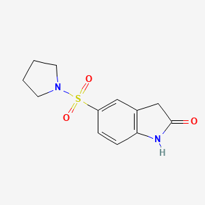 5-(Pyrrolidine-1-sulfonyl)-1,3-dihydro-indol-2-one