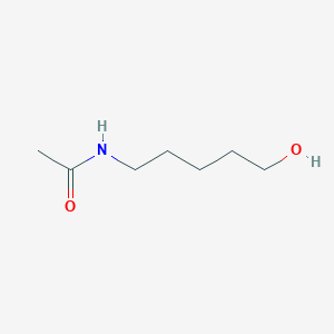 molecular formula C7H15NO2 B8467250 N-(5-Hydroxypentyl)acetamide 
