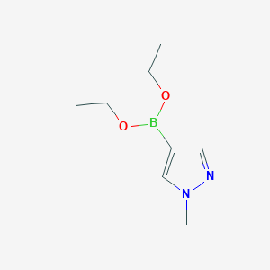 diethyl 1-methyl-1H-pyrazol-4-ylboronate