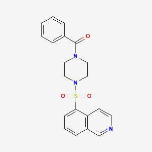 1-(5-Isoquinolinesulfonyl)-4-benzoylpiperazine