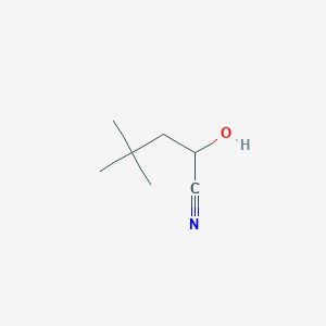(+/-)-4,4-Dimethyl-2-hydroxypentanenitrile