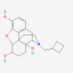 (5alpha,6alpha)-17-(Cyclobutylmethyl)-4,5-epoxymorphinan-3,6,14-triol
