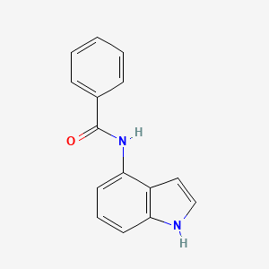 B8467321 N-(1H-indol-4-yl)benzamide CAS No. 5192-24-5