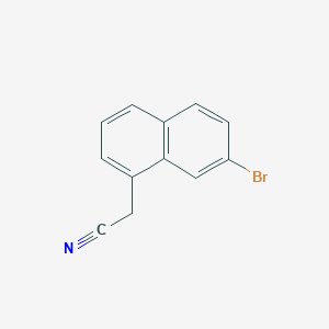 7-Bromo-2-naphthalenylacetonitrile