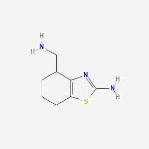 2-Amino-4,5,6,7-tetrahydrobenzothiazole-4-methanamine