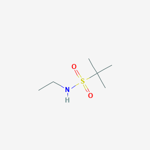 molecular formula C6H15NO2S B8467404 Ethyl-tert-butyl-sulfonamide 