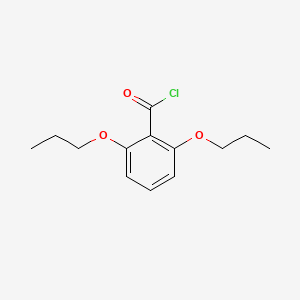 molecular formula C13H17ClO3 B8467439 2,6-Dipropoxybenzoyl chloride CAS No. 82560-08-5
