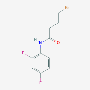 4-bromo-N-(2,4-difluorophenyl)butanamide