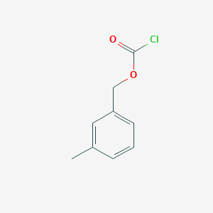 molecular formula C9H9ClO2 B8467633 3-Methylbenzyl carbonochloridate 
