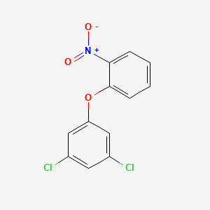 molecular formula C12H7Cl2NO3 B8467723 1,3-Dichloro-5-(2-nitro-phenoxy)-benzene 