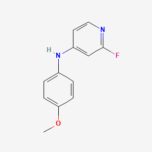 2-fluoro-N-(4-methoxyphenyl)pyridin-4-amine