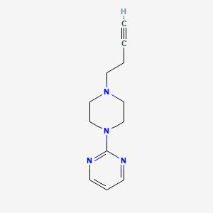 2-(4-(But-3-ynyl)piperazin-1-yl)pyrimidine